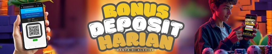 bonus deposit harian alexis4d